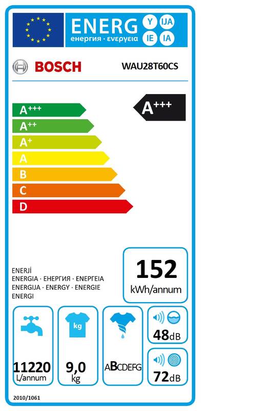 Obrázok Bosch Serie | 6 WAU28T60CS biela