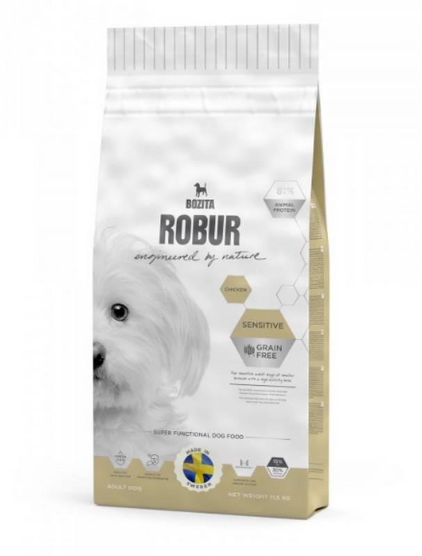 Obrázok Bozita Robur DOG Sensitive Grain Free Chicken 30/15  1,25 kg