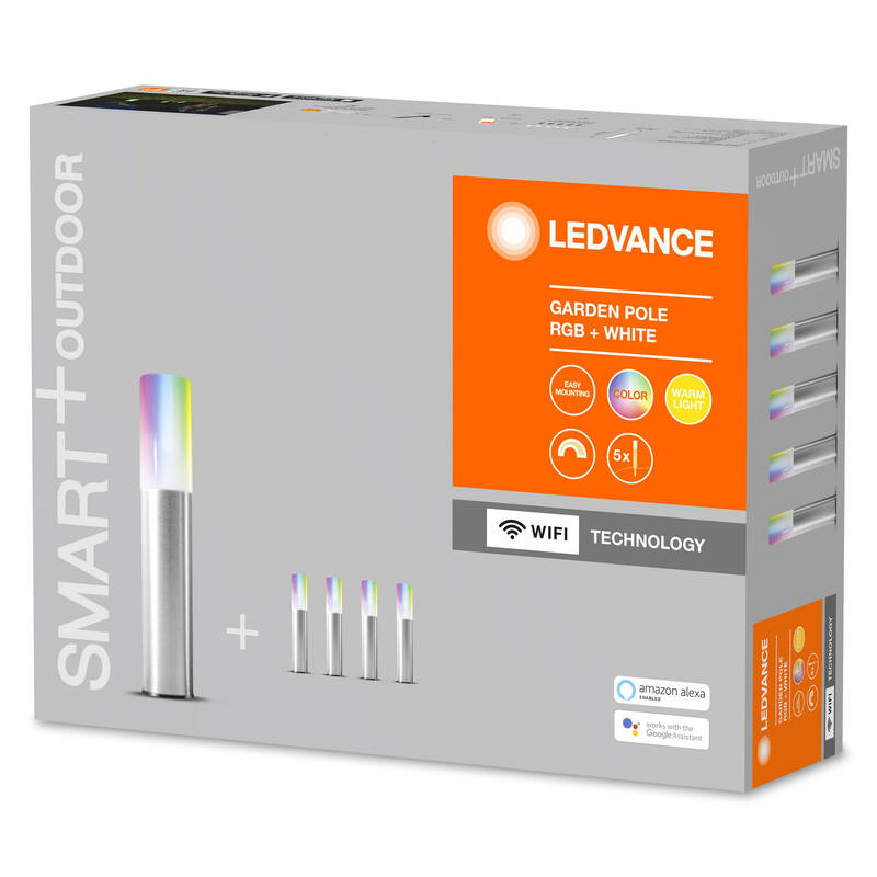 Obrázok Ledvance Ledvance - SADA 5x LED RGB Vonkajšia lampa SMART+ MINI 5xLED/5,7W/230V IP65 P224669