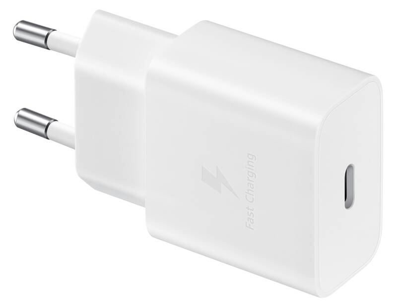 Obrázok Samsung USB-C 15W + USB-C kabel (EP-T1510XWEGEU) biela