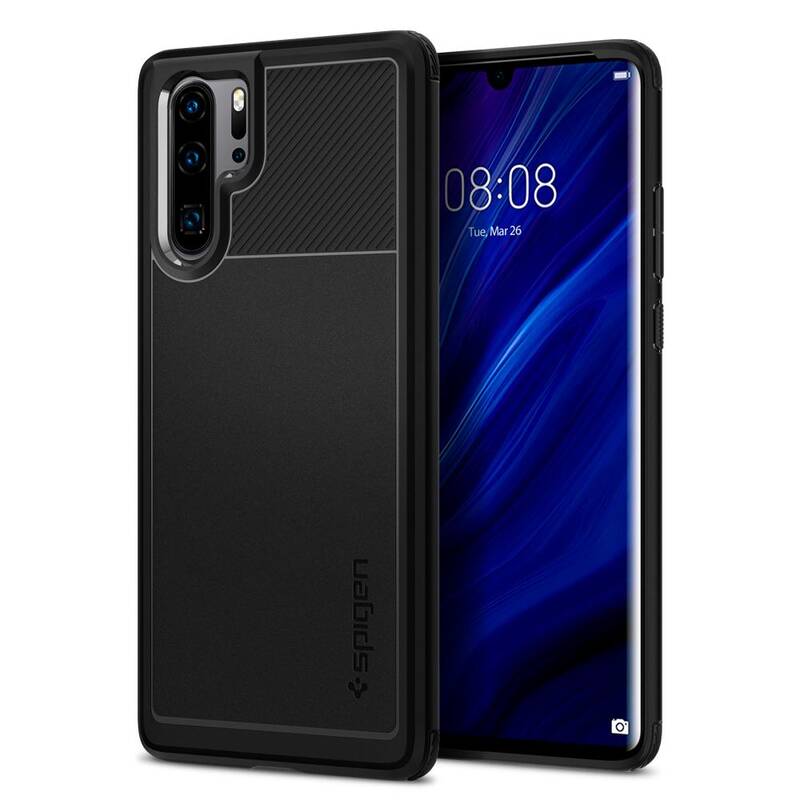 Obrázok Spigen Rugged Armor Black Huawei P30 Pro (L37CS25725)