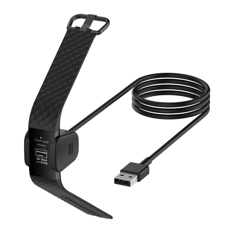 Obrázok Tactical USB Nabíjecí kabel pro Fitbit Charge 3 8596311085567