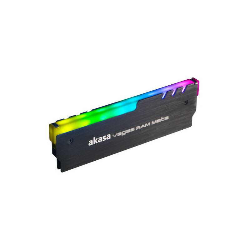 Obrázok AKASA VEGAS RAM MATE Addressable RGB RAM sink LED KIT (ASUS Aura, MSI Mystic Light Sync, Gigabyte Fusion, ASRock Cert.) AK-MX248