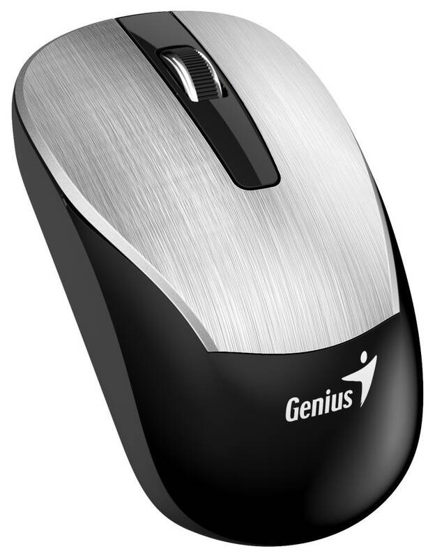 Obrázok Genius optical wireless mouse ECO-8015, Silver