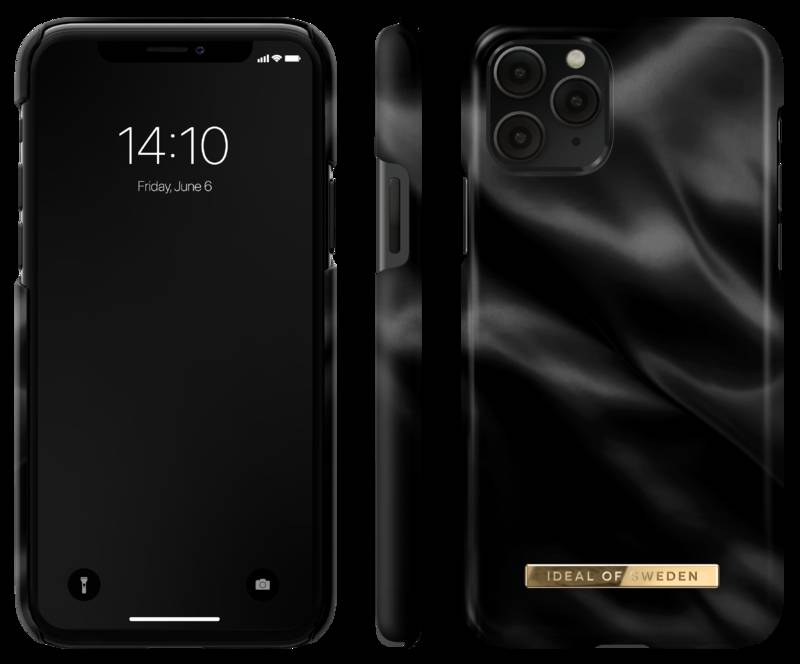 Obrázok iDeal Of Sweden Fashion na Apple iPhone 11 Pro/Xs/X - Black Satin (IDFCSS21-I1958-312)