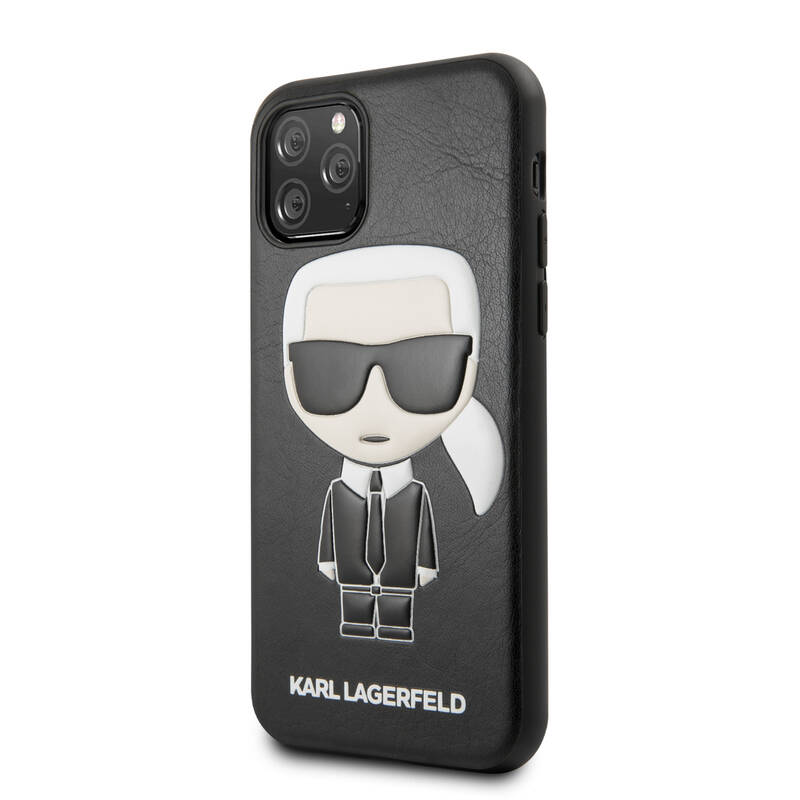 Obrázok Karl Lagerfeld Embossed pro Apple iPhone 11 (KLHCN61IKPUBK) čierny