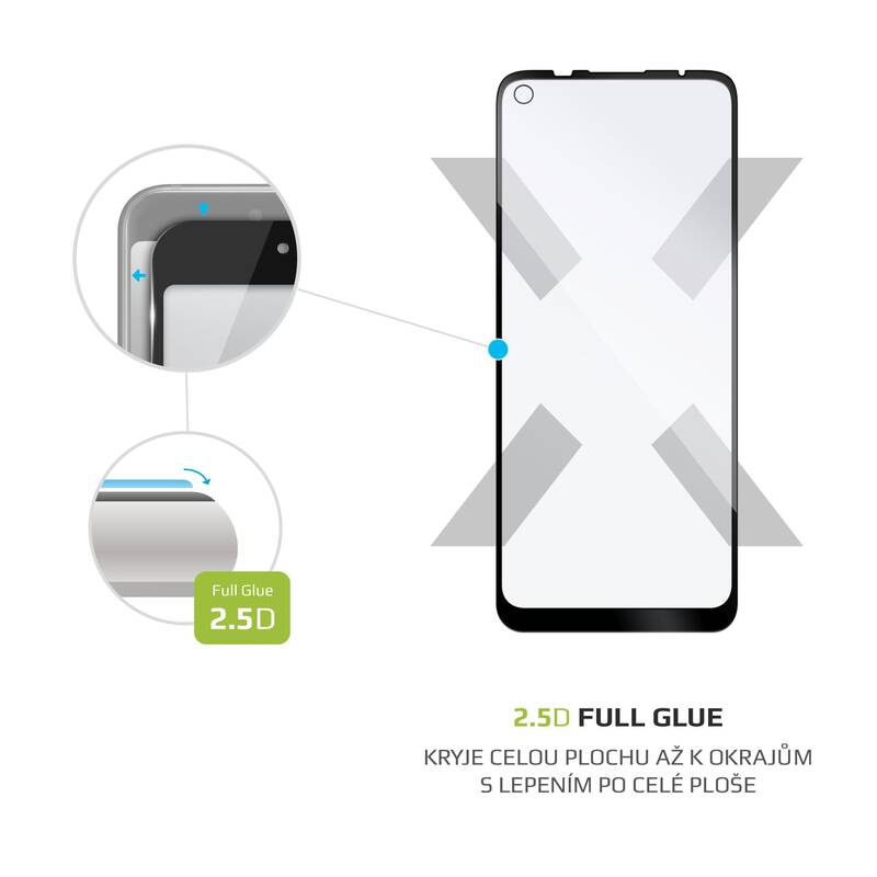 Obrázok FIXED Full-Cover na Motorola Moto G9 Power (FIXGFA-645-BK) čierne