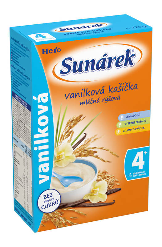 Obrázok Sunarka vanilková kašička - 3x 225g + DARČEK (42810675)