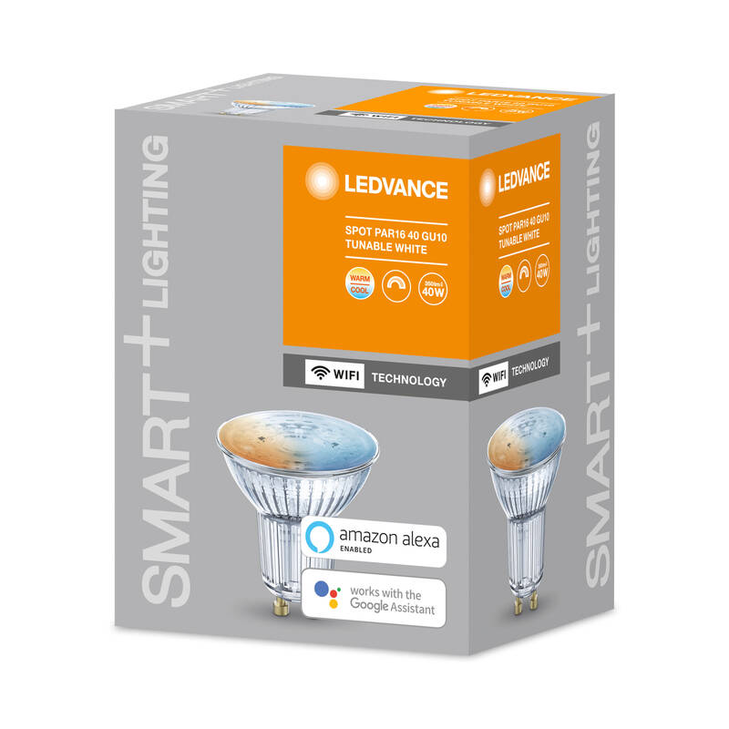 Obrázok Ledvance LED Stmievateľná žiarovka SMART+ GU10/5W/230V 2700K-6500K - Ledvance P224704