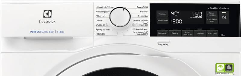 Obrázok Electrolux UltraCare 800 EW8F348WC biela