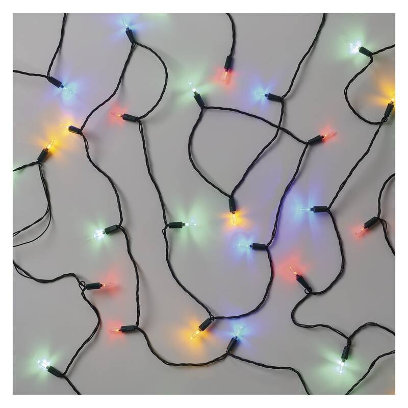 Obrázok EMOS LED vianočný reťaz 17,85m, vonkajšie aj vnútorné multicolor D4AM11