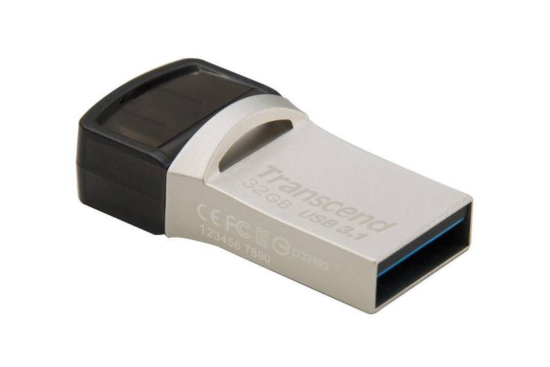 Obrázok Transcend JetFlash 890 32GB (TS32GJF890S) strieborný