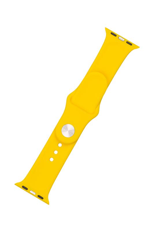 Obrázok FIXED Silicone Strap na Apple Watch 38/40/41 mm (FIXSST-436-YL) žltý