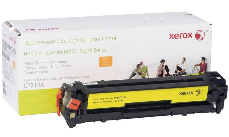 Obrázok Xerox alternativní toner Hewlett Packard Color LaserJet M251 Black Standard YieldCF212A pro HP M251N(1800str.,Yelow), 006R03184