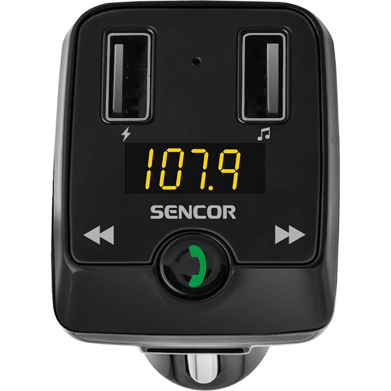 Obrázok FM Transmitter Sencor SWM 3535 BT - MP3 / USB / SD / LCD / Bluetooth / Handsfree