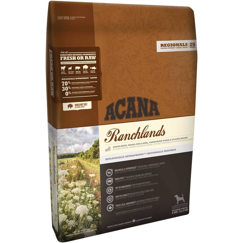 Obrázok Acana Dog Ranchlands 6 kg