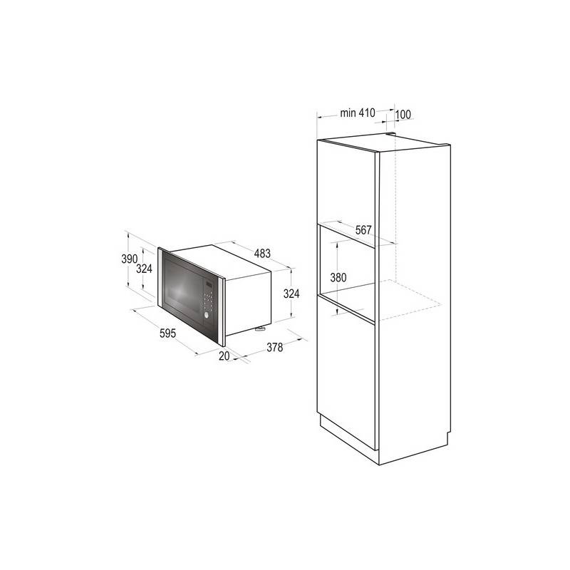 Gorenje bm201eg1bg схема встраивания