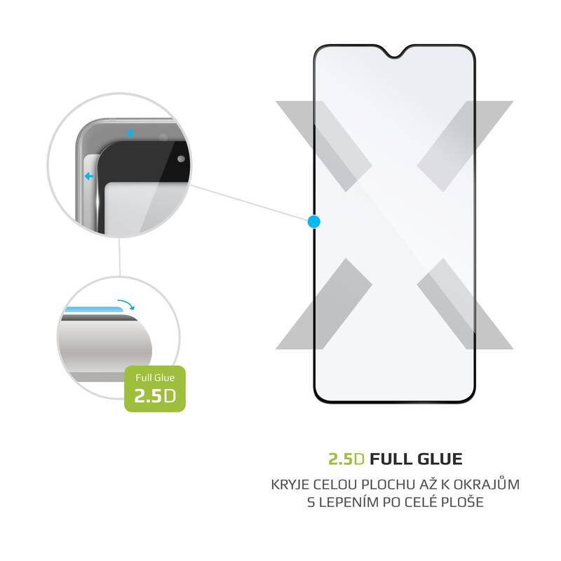 Obrázok FIXED FullGlue-Cover pre Realme 5 Pro čierne (FIXGFA-496-BK)