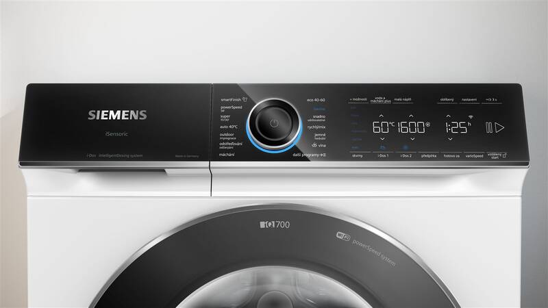 Obrázok Siemens iQ700 WG56B2A0CS smartFinish biela