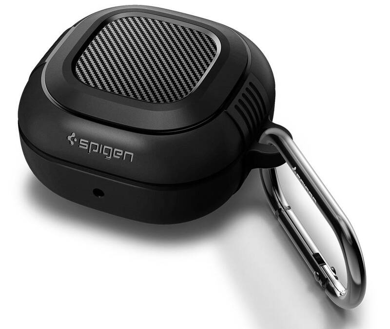 Obrázok Spigen Rugged Armor Black Samsung Galaxy Buds Live (ASD01276)