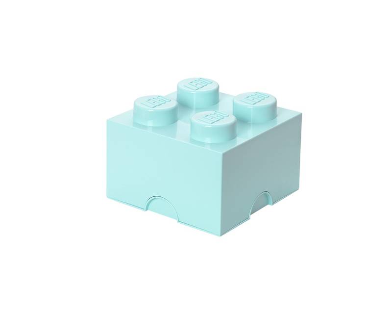 Obrázok LEGO Úložný box 4 250 x 250 x 180 mm - aqua (5711938015589)