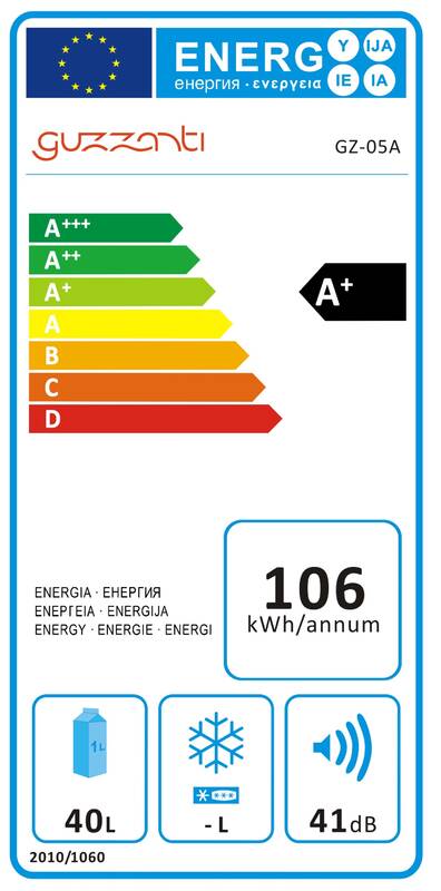 Obrázok Chladnička Guzzanti GZ 05A