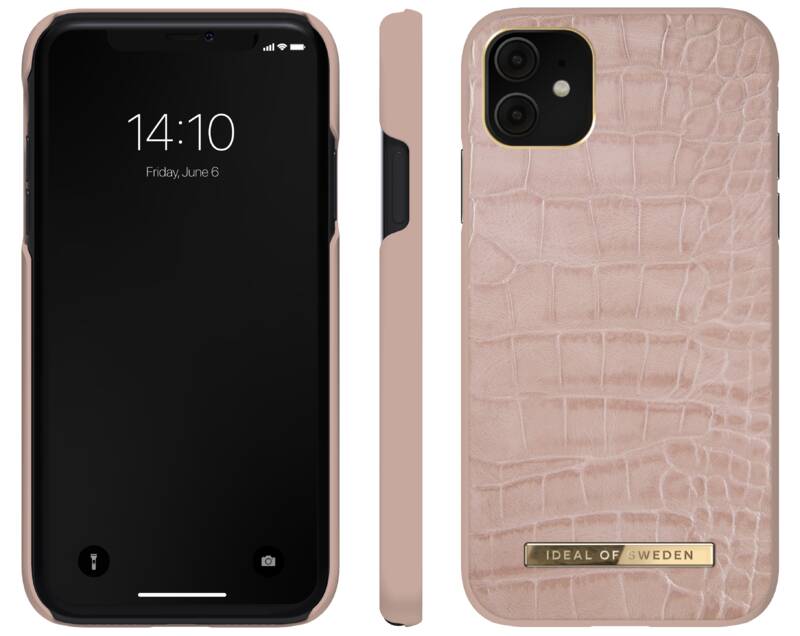 Obrázok iDeal Of Sweden Atelier Case na Apple iPhone 11/XR - Rose Croco (IDACSS21-I1961-273)