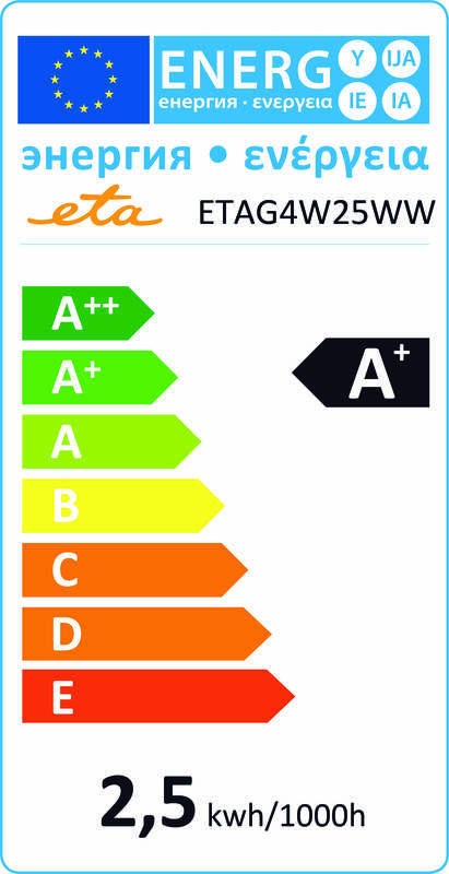 Obrázok ETA EKO LEDka bodová 2,5W, G4, teplá bílá (G4W25WW)