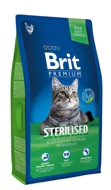 Obrázok Brit Premium Cat Sterilised 1,5kg