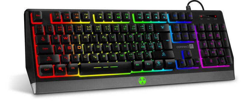 Obrázok CONNECT IT herní klávesnice BATTLE RGB, CZ+SK, černá, CKB-5600-CS