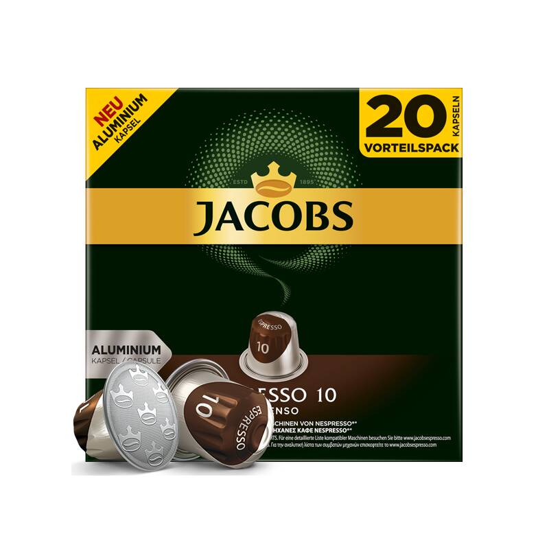 Obrázok Jacobs Espresso intenzita 10, 20 ks