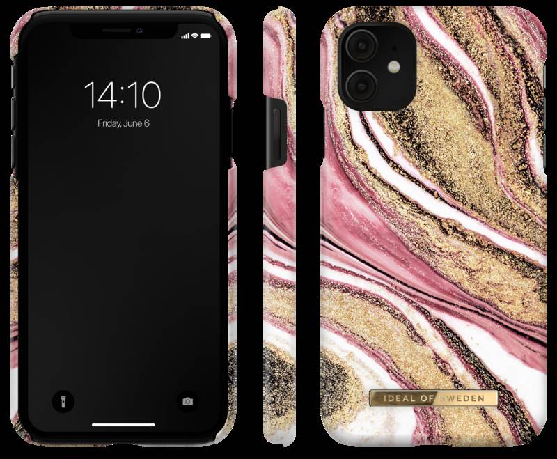 Obrázok iDeal Of Sweden Fashion na Apple iPhone 11/XR - Cosmic Pink Swirl (IDFCSS20-I1961-193)