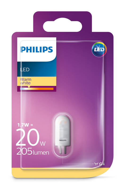 Obrázok LED žiarovka Philips Lighting 79330500 12 V, 1.7 W = 20 W, teplá biela, A++ (A++ - E), 1 ks