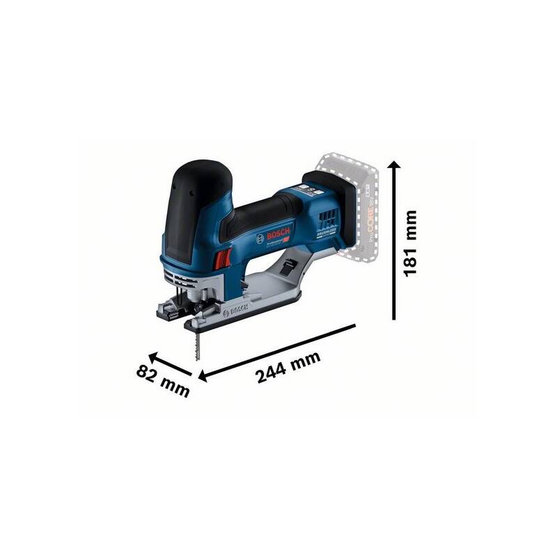 Obrázok Bosch GST 18V-155 SC (bez aku a nabíječky)