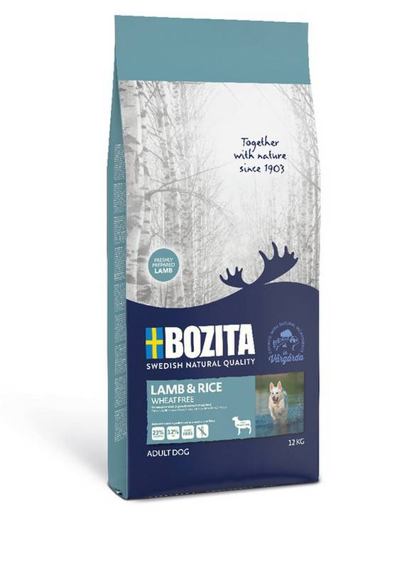 Obrázok Bozita DOG Lamb & Rice Wheat Free 12 kg