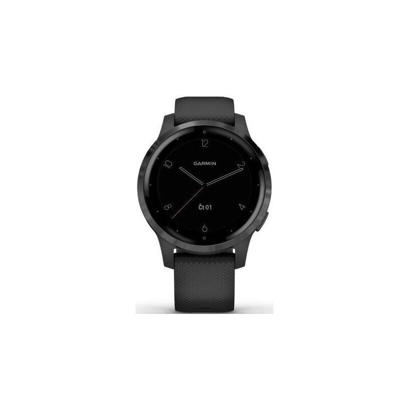 Obrázok Garmin vívoactive4S Gray/Black Band (010-02172-13)