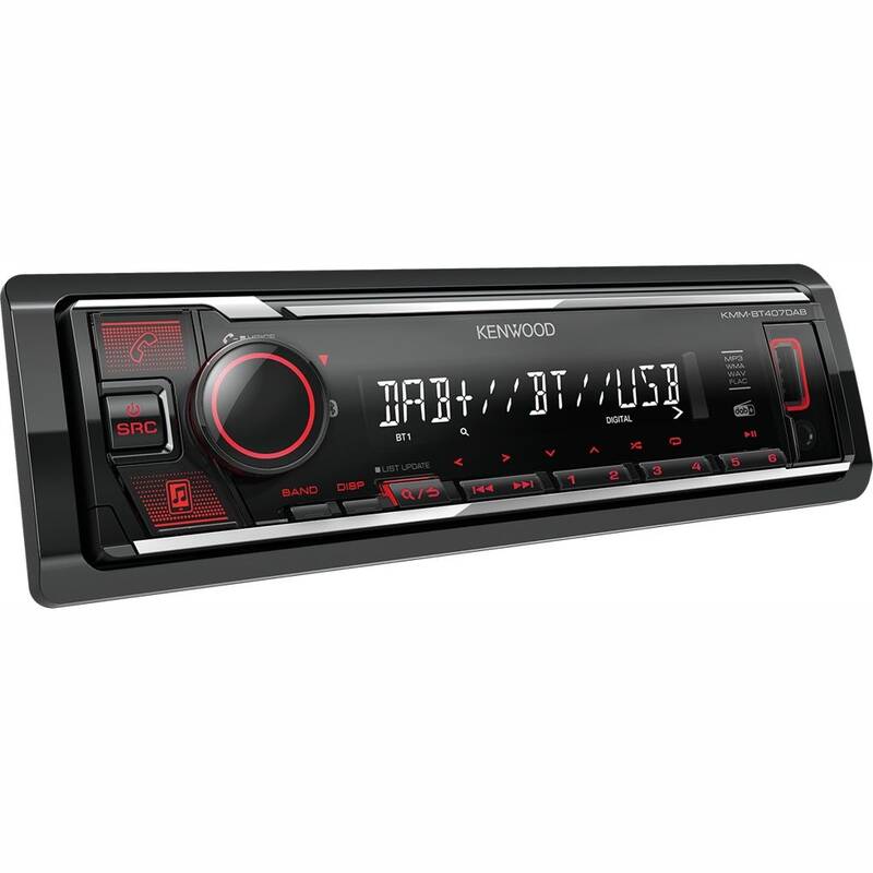 Obrázok KENWOOD KMM-BT407DAB čierne