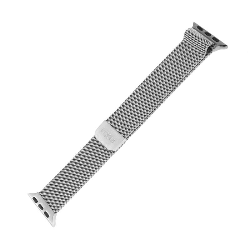 Obrázok FIXED Mesh Strap na Apple Watch 42/44/45mm (FIXMEST-434-SL) strieborný