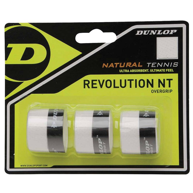 Obrázok Dunlop Overgrip Revolution NT 3 ks biela