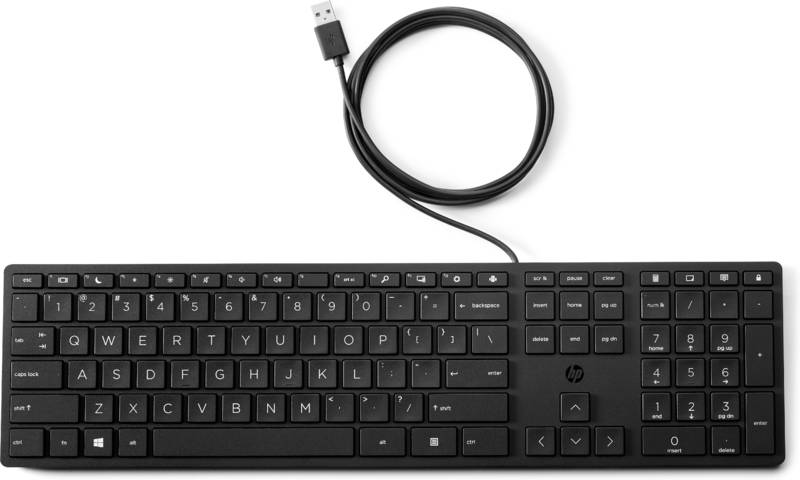 Obrázok HP Wired 320MK keyboard (česko-slovensky) klávesnice, 9SR37AA#BCM