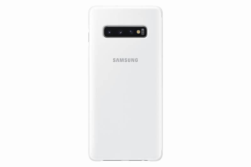 Obrázok Samsung Galaxy S10+ Clear View Cover bílý (EF-ZG975CWEGWW)