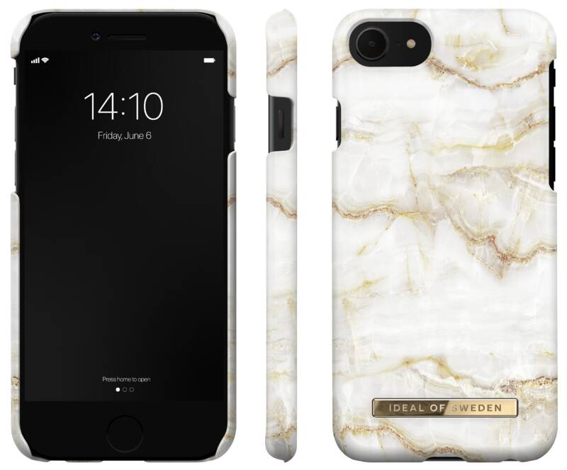 Obrázok iDeal Of Sweden Fashion na Apple iPhone 8/7/6/6s/SE (2020) - Golden Pearl Marble (IDFCSS20-I7-194)