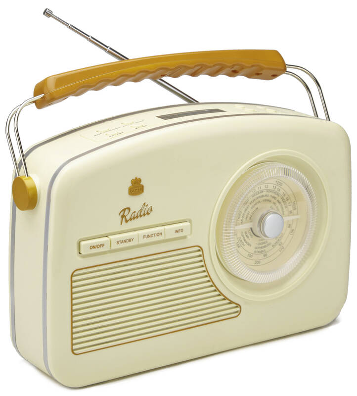 Obrázok GPO Retro Rydell Nostalgic DAB Radio Cream