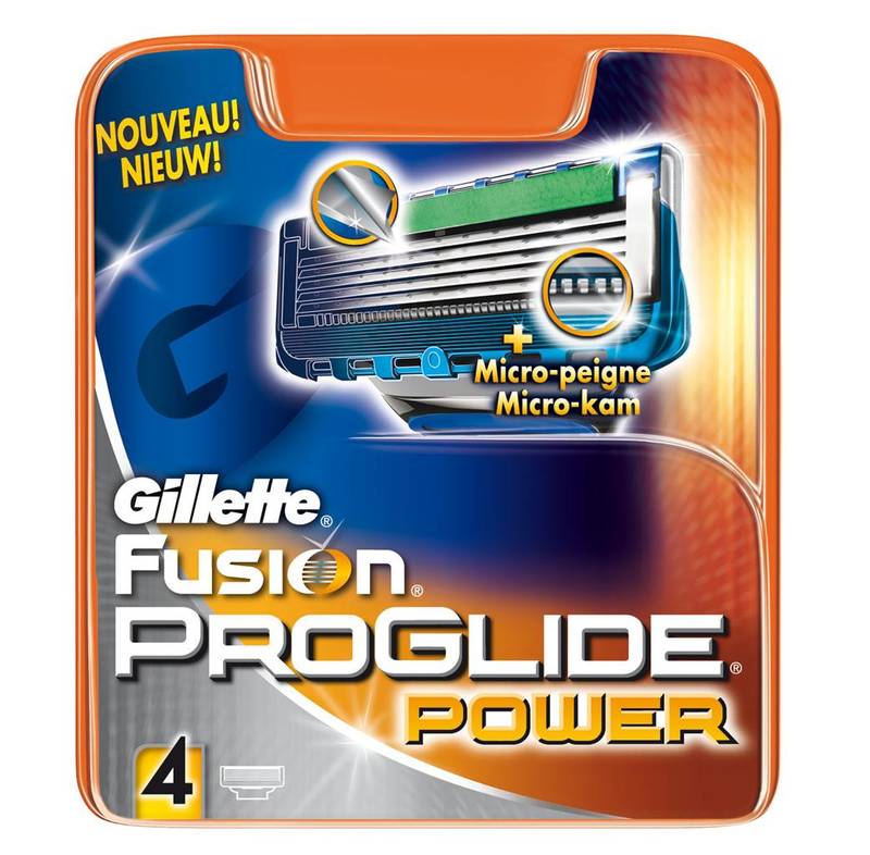 Obrázok Gillette Fusion ProGlide Power - 4 ks