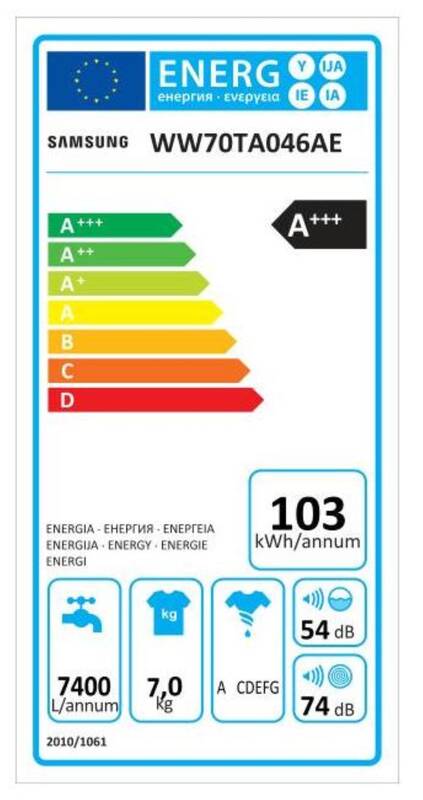 Obrázok SAMSUNG WW70TA046AE/LE