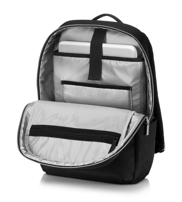 Obrázok HP Pavilion Accent Backpack Black/Silver 15,6 (4QF97AA#ABB)