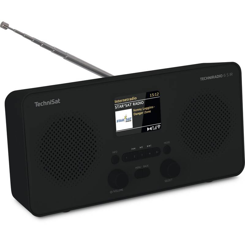 Obrázok Technisat Techniradio 6 S IR black, 0000/3962-687136