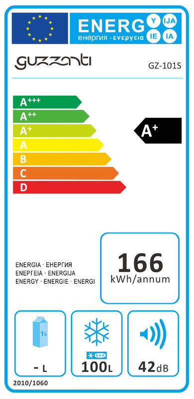 Obrázok Mraznička Guzzanti GZ 101S