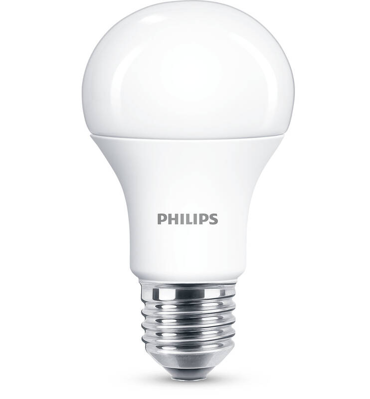 Obrázok Philips LED 10-75W, E27 4000K, 2ks (929001234822)