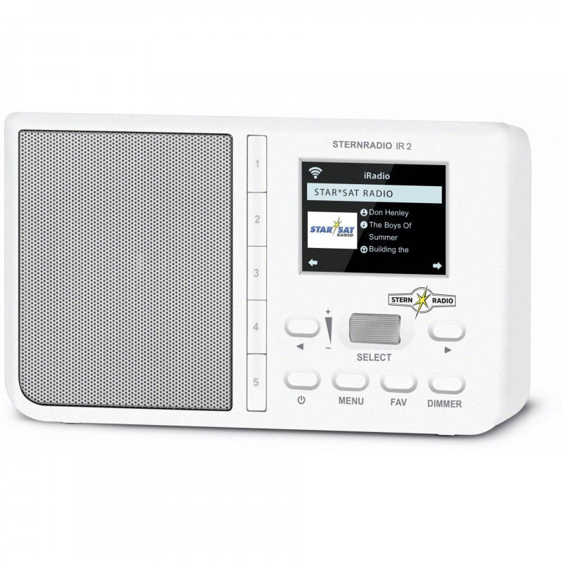 Obrázok Technisat Sternradio IR 2 white, 0001/3967-622421